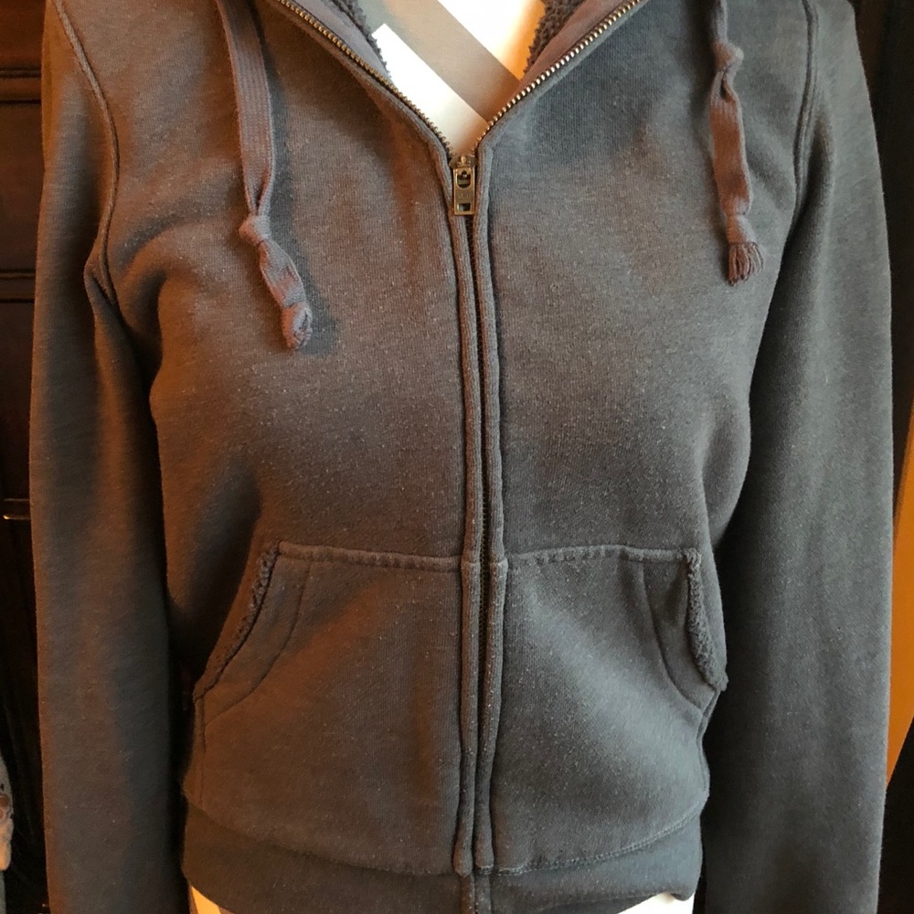 J Crew Fleece Hoodie View 5